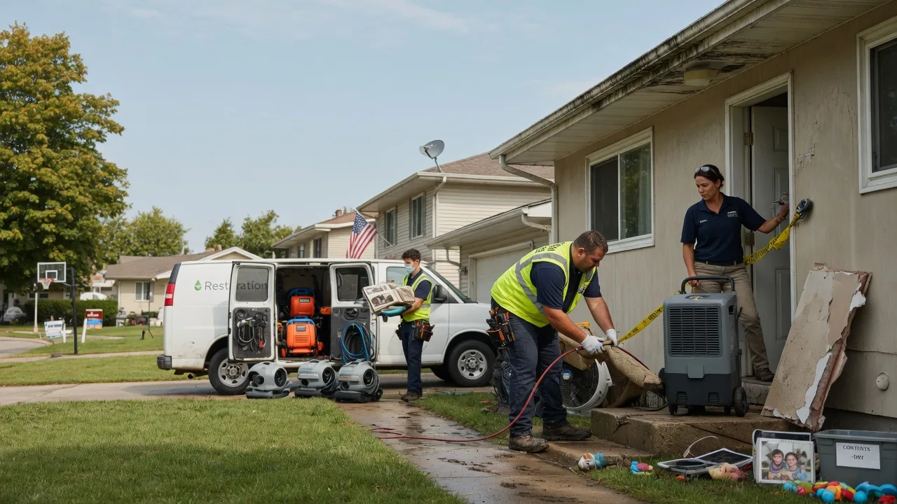 Water Damage Restoration in Detroit, TX near me
